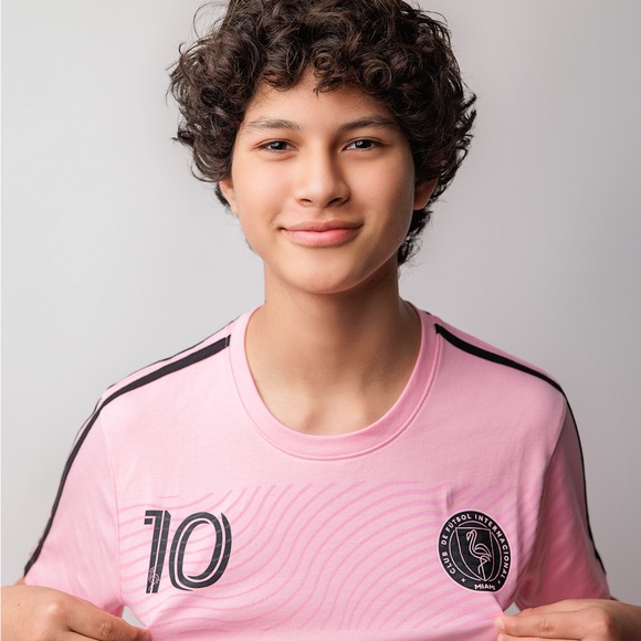 $94 NWT ONSIDE Unisex MIAMI Soccer Pajama Set Futbol Premium Cotton Pink - Picture 4 of 8